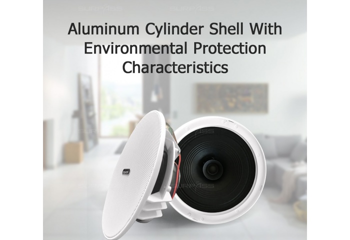 Combo 16 Loa âm trần SP-CR620 tích hợp bảng điều khiển Surpass SP-PW7825M