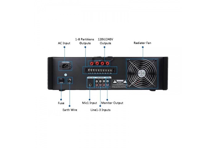 Amply công suất APlus AP-1000