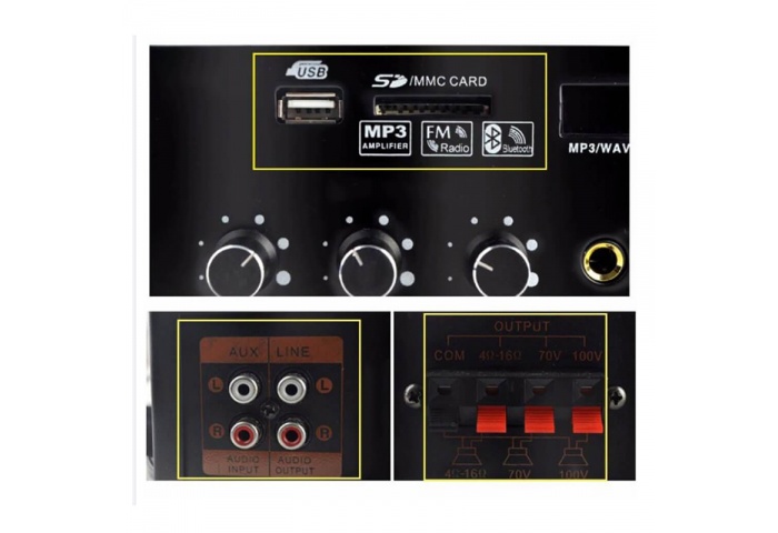 Amply liền mixer Aplus AP-2060