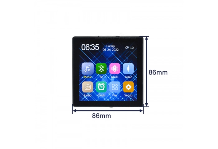 Combo 2 loa âm trần Surpass SP-CR615 tích hợp bảng điều khiển SP-PW220E