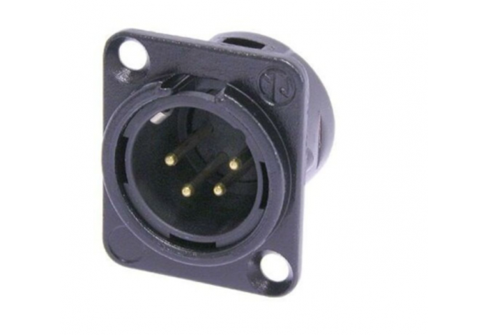 JACK XLR NEUTRIK NC4MD-L-B-1