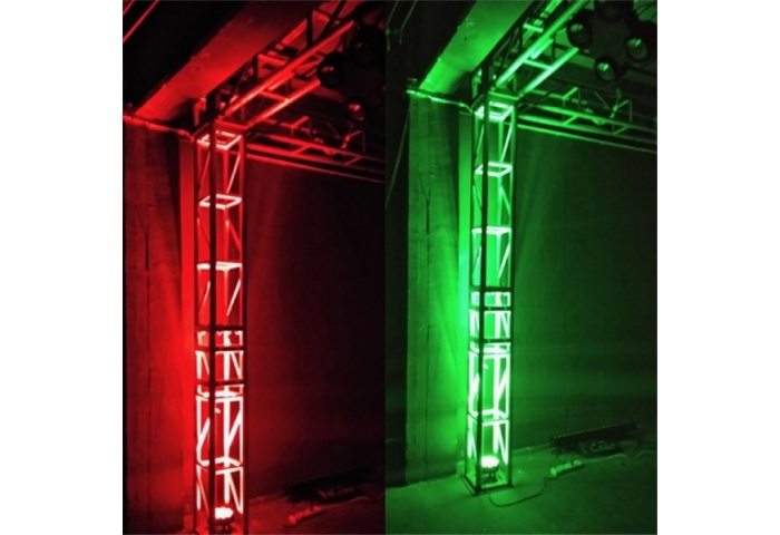 Cast Aluminum Case 12x8W RGBW Mini Led Slim Par Light