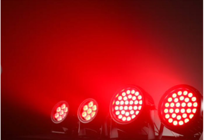 Đèn ParLED chống nước ngoài trời 4in1/5in1/6in1 BY-3010A