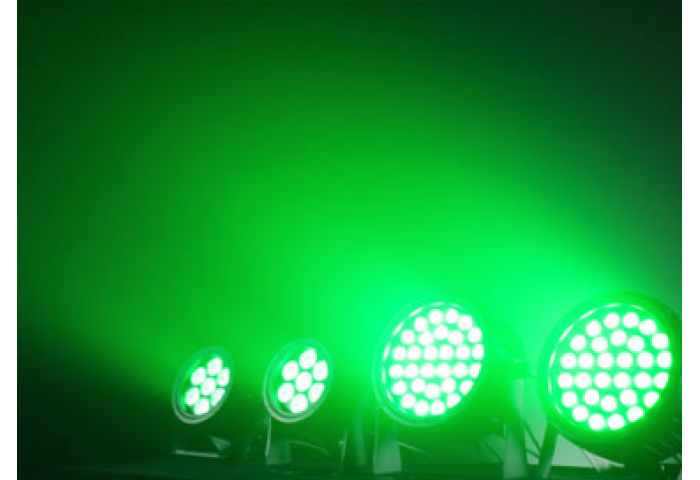 Đèn Parled chống nước ngoài trời 7 bóng đèn 4in1/5in1/6in1 IP65