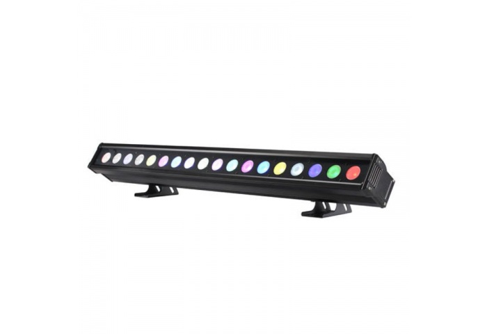Đèn LED Pixel Bar chống nước ngoài trời BY-4318IP 18 chiếc 10W RGBW