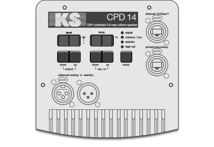Loa cột KS Audio CPD 14