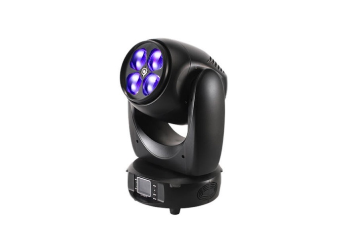 Beam Moving Head LED ZOOM 4x40W dạng tròn