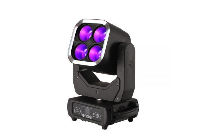 Beam Moving Head Light 4X60W LED Zoom vuông