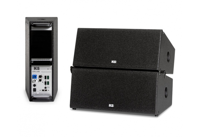 Loa KS-Audio Passive CPD Compact Powered plug&play Line Array.  