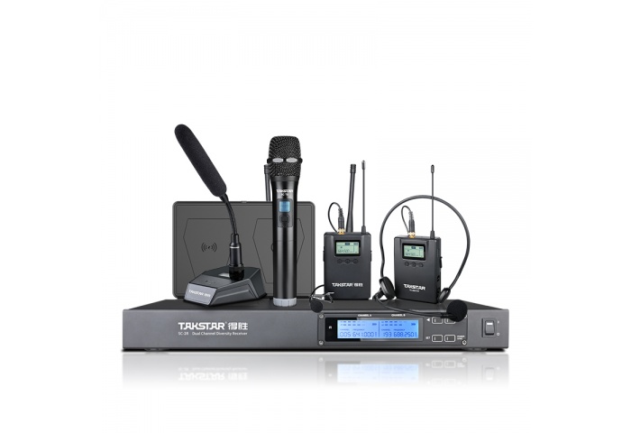 Bộ thu không dây hai kênh SC-2R Takstar